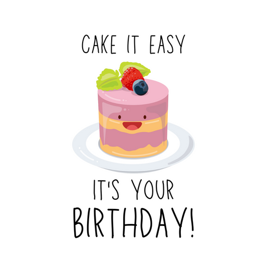 Candy Card - Cake It Easy