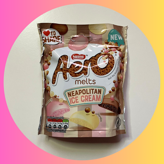 Aero Melts Sharing Bag - Neapolitan Ice Cream